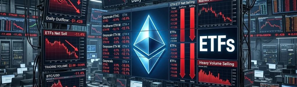 Ethereum Funds Face Stronger Selling Pressure