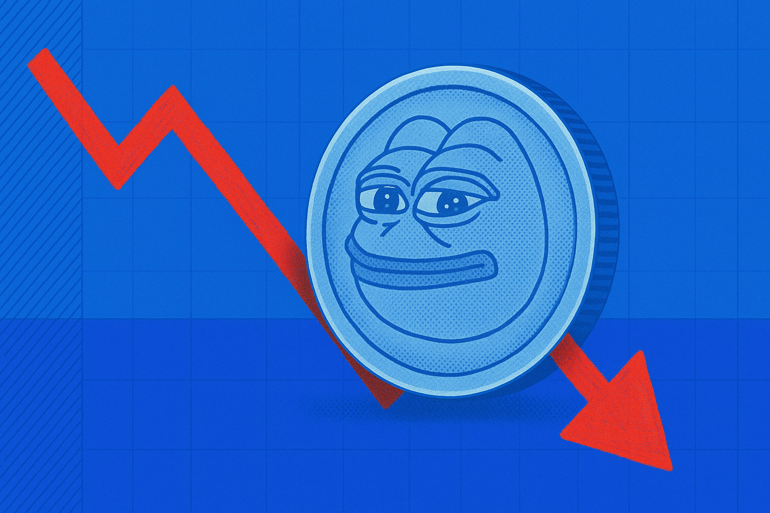 Pepe Drops 6% as Memecoin Sector Sinks