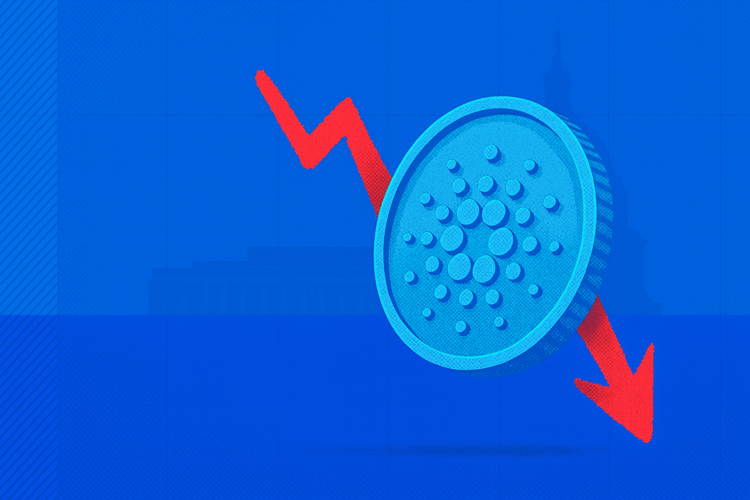 Cardano Drops 7.6% on Fed & 750M Inflow