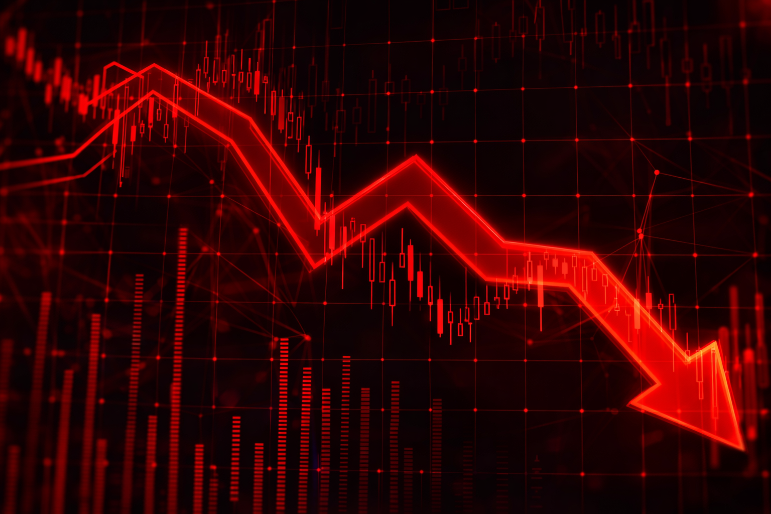 Capitalização de Mercado Crypto Cai para Mínimo de Oito Meses em $2,93 Trilhões