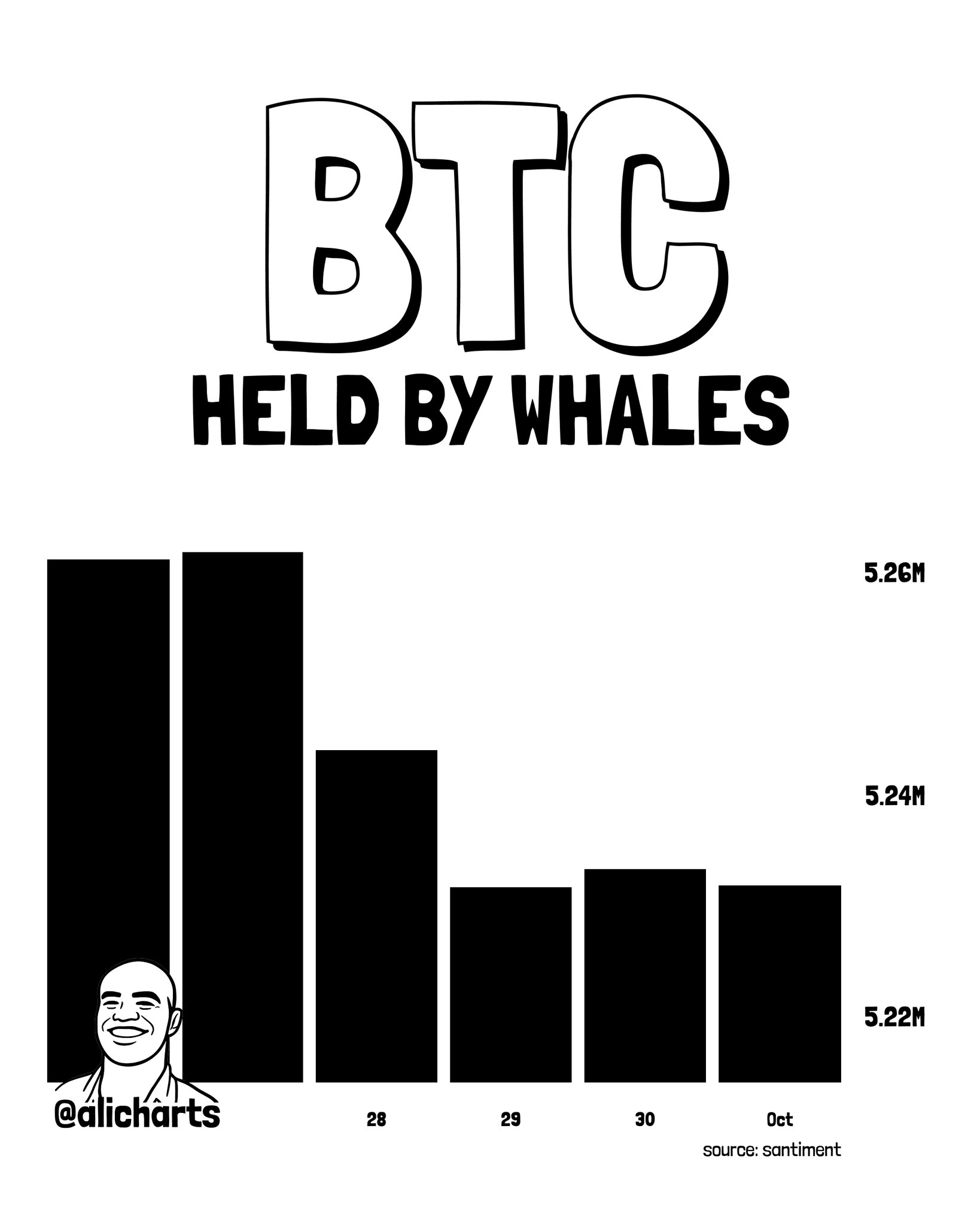 BTC Held by Whales — Analysis