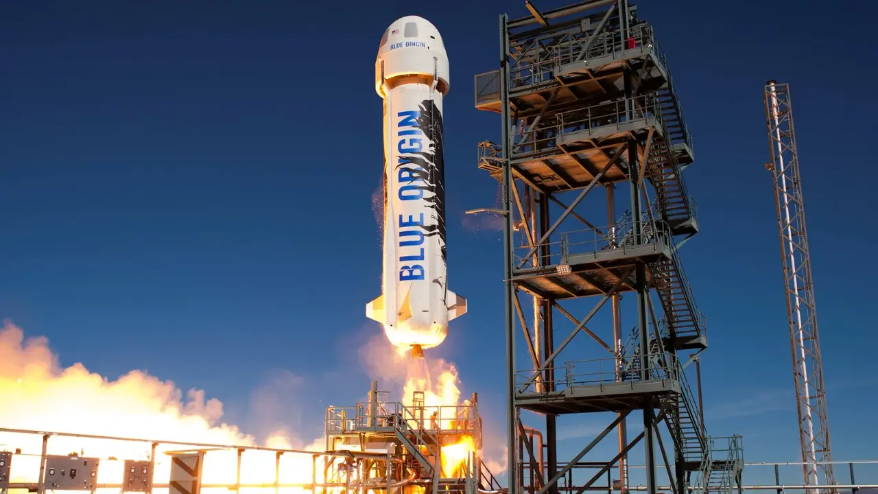 Blue Origin and SpaceX compete for space AI