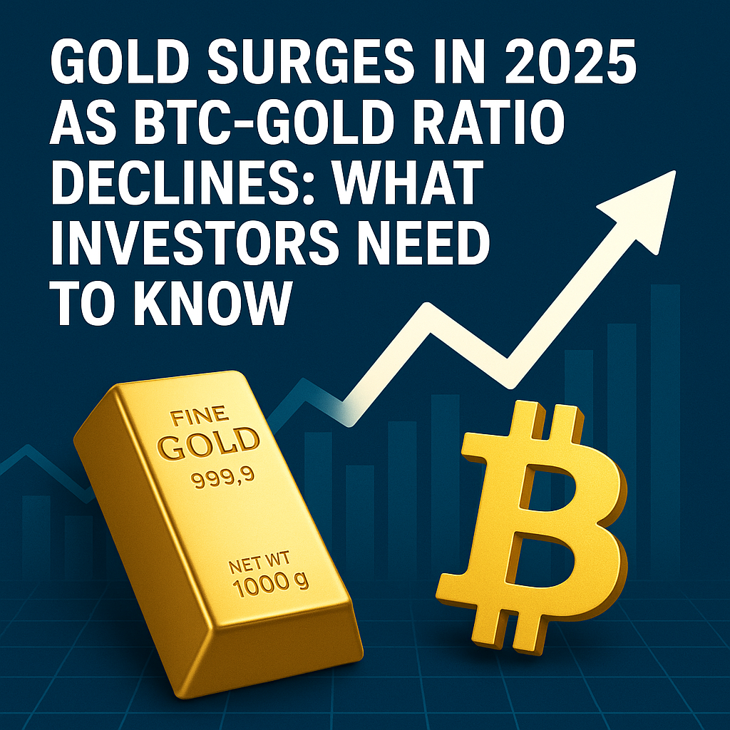 Gold Surges in 2025 as BTC-Gold Ratio Declines: What Investors Need to Know