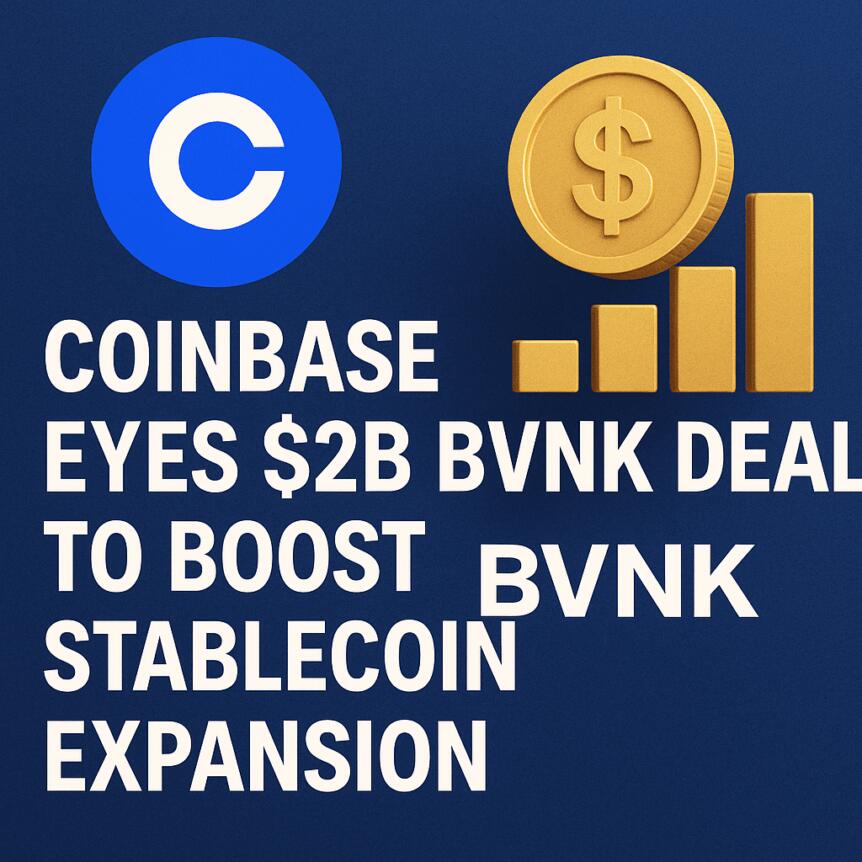 Coinbase Eyes $2B BVNK Deal to Boost Stablecoin Expansion