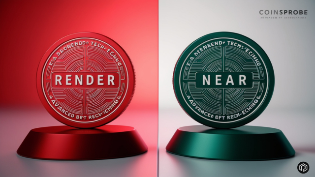 RENDER and NEAR Approaches Falling Wedge Resistance – Could Breakout Spark a Rally?