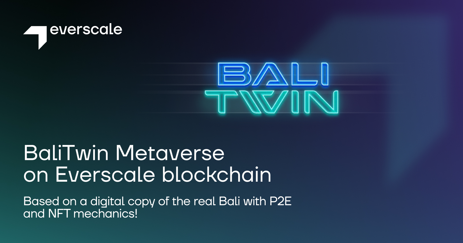 BaliTwin metaverse on the Everscale blockchain