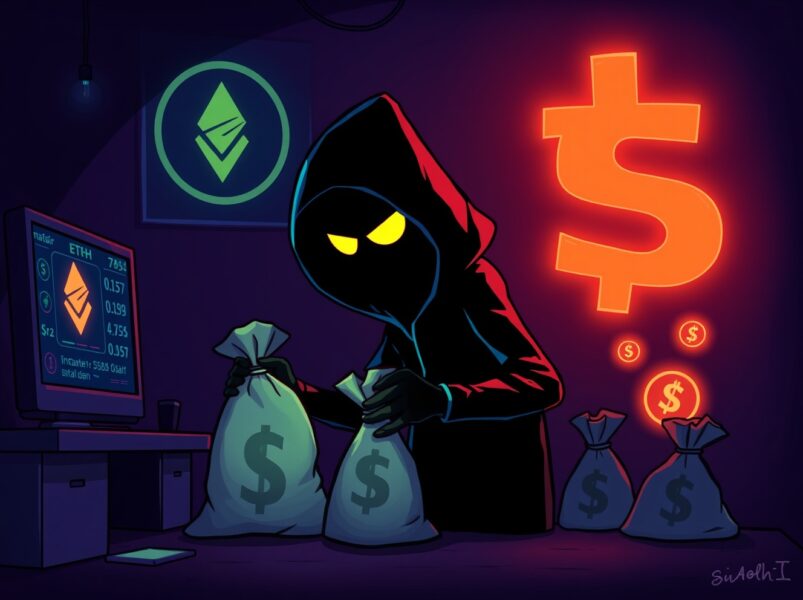 Shocking: Coinbase Hacker Launders Another $18.9M in Stolen Crypto