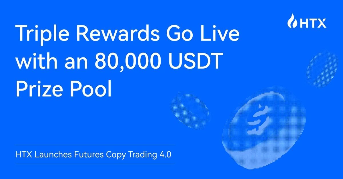 HTX Launches Futures Copy Trading 4.0: Triple Rewards Go Live with an 80,000 USDT Prize Pool (15 Dec)