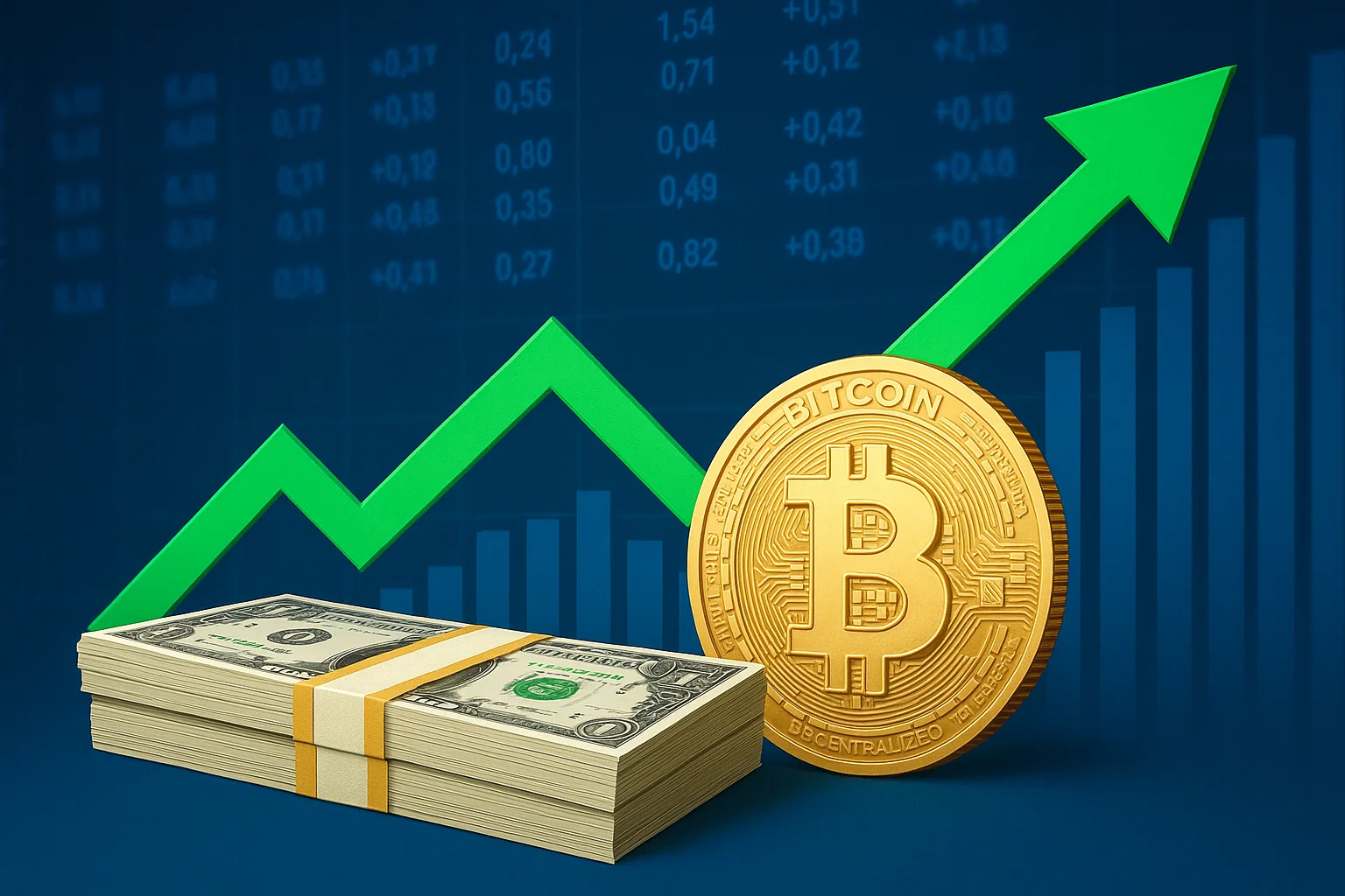 Dollar fällt auf Stand von 2022 – Bitcoin steigt auf 107.000 $