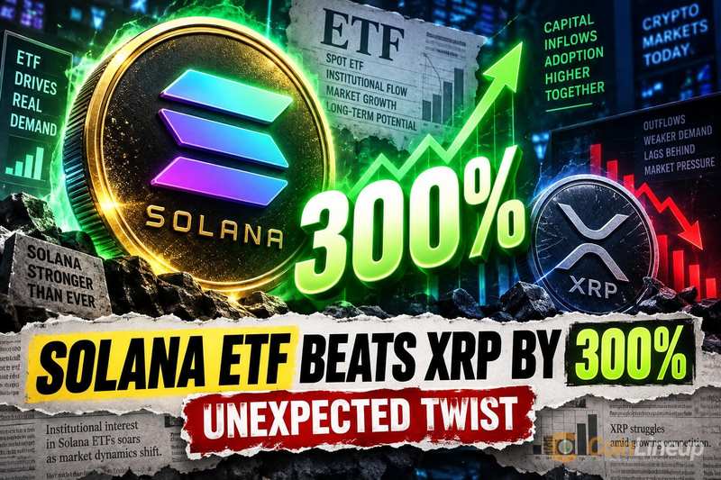 Solana ETF Beats XRP by 300% in Unexpected Twist