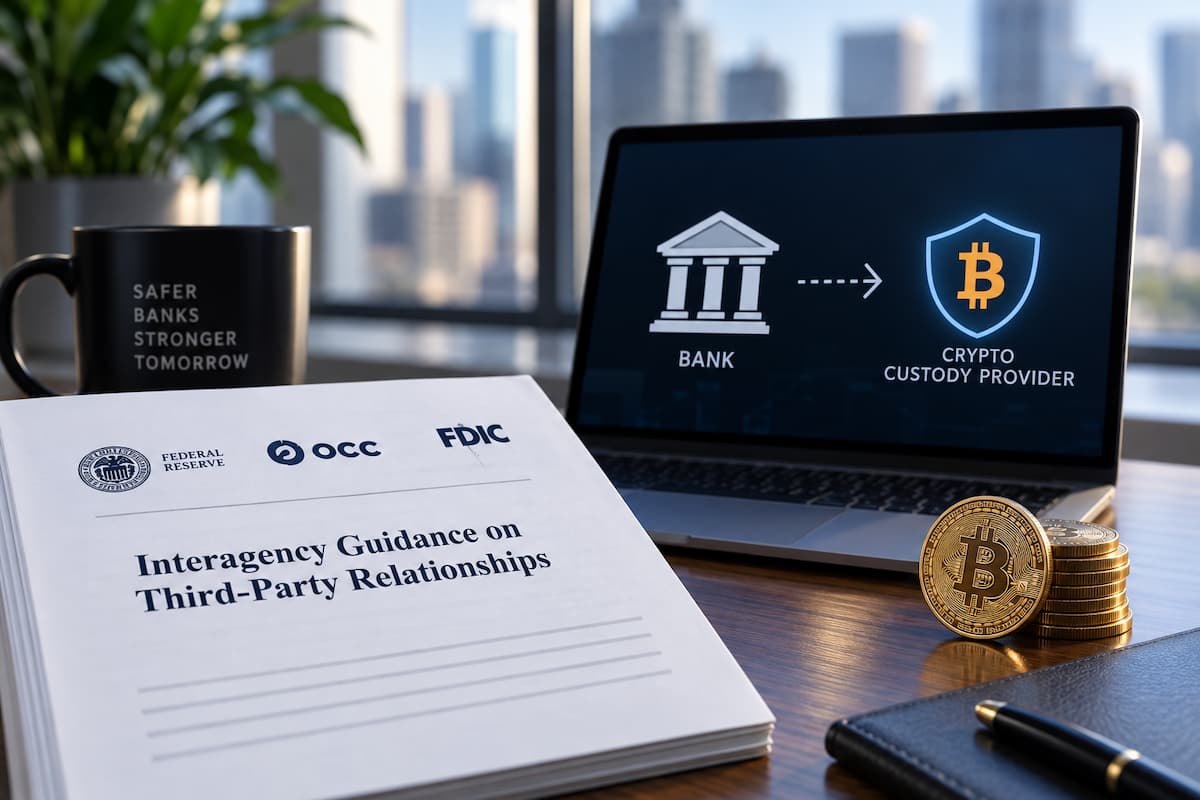 US Regulators Revisit Bank Third-Party Risk Rules as Crypto Custody Grows