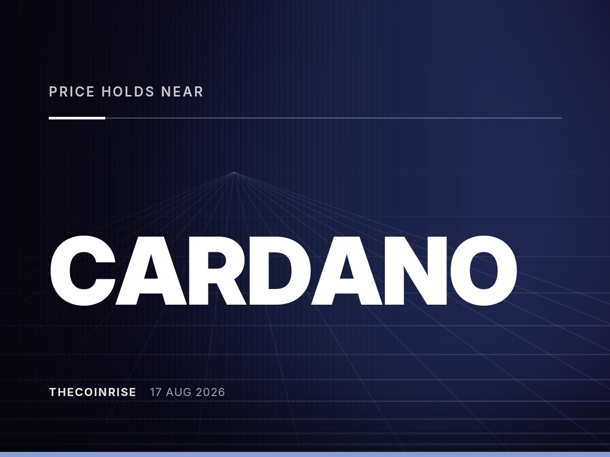 Cardano Price Holds Near $0.17 as Dijkstra Hard Fork Plans for 2026 Emerge