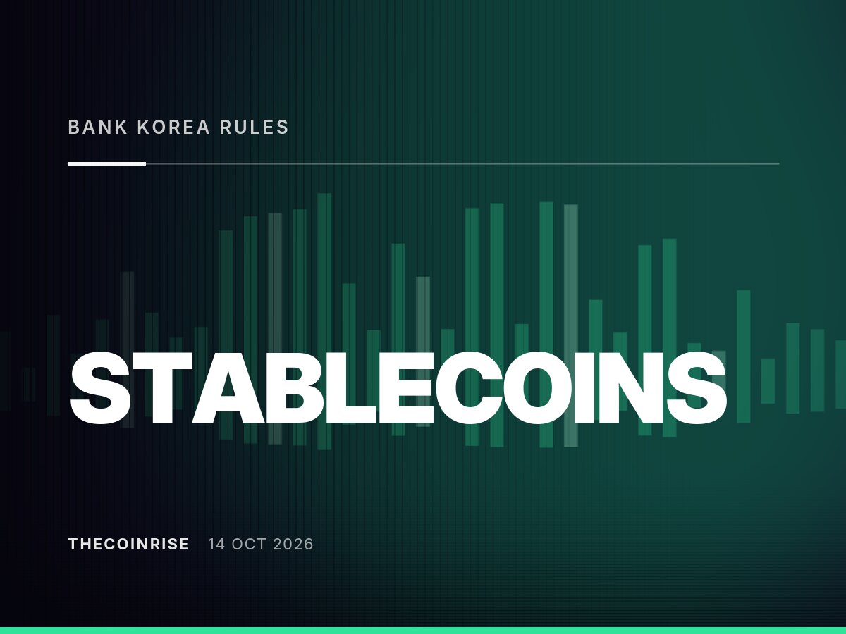Bank of Korea Rules Out Issuing Its Own Stablecoin