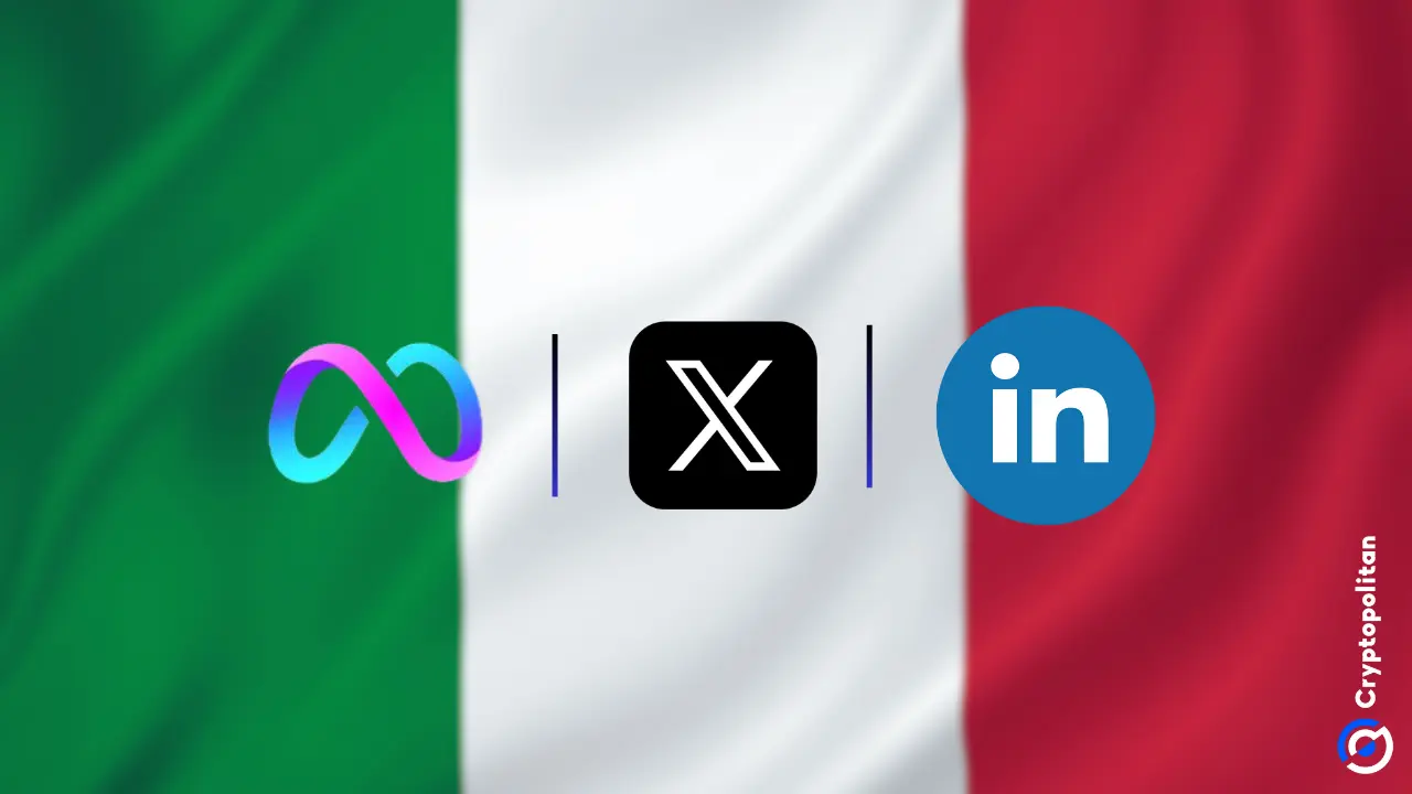 Italy goes after Meta, X and LinkedIn in landmark tax payment case