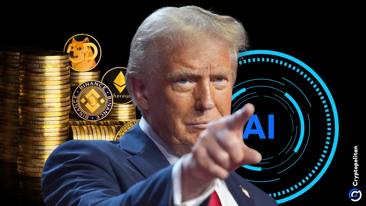 Donald Trump at Davos – DJT promises to make US the world capital of AI and crypto