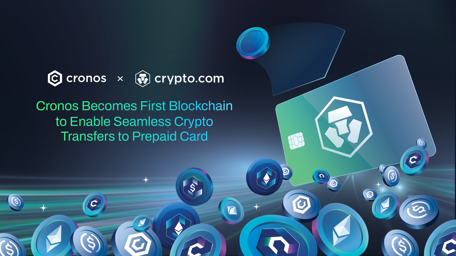 Cronos Pioneers Instant Crypto Transfers to Prepaid Cards
