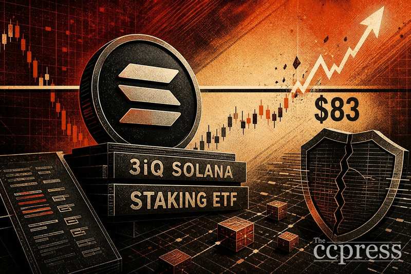 SOL Eyes $83 Breakout as ARK Invest Buys 7,115 Shares of 3iQ Solana Staking ETF