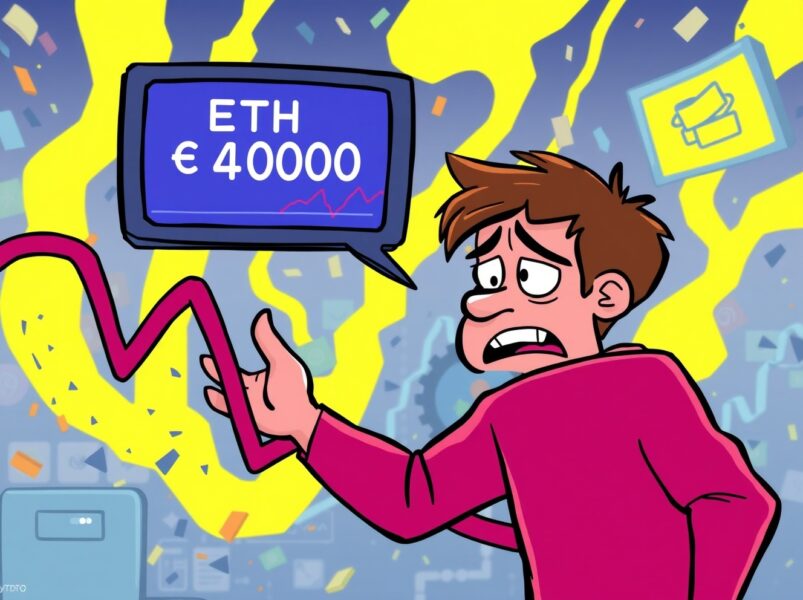 Urgent: Ethereum Price Drop Below $4K Sparks Market Concerns