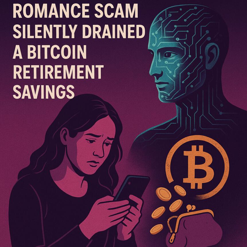 How an AI-Driven Romance Scam Silently Drained a Bitcoin Retirement Savings