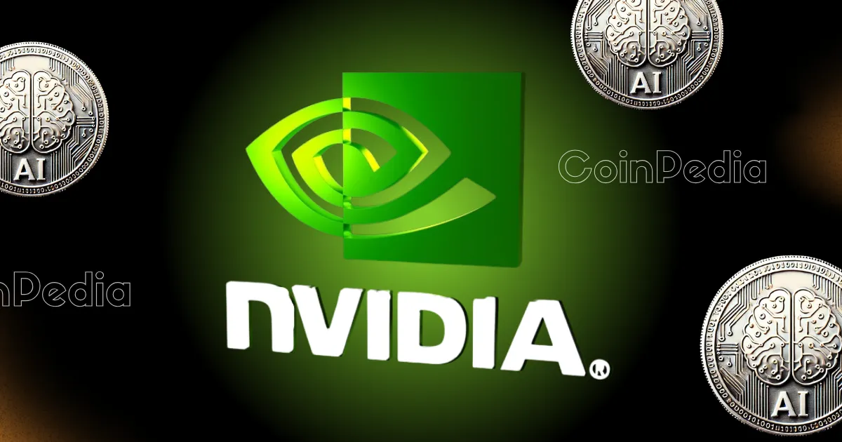 Nvidia's logo with AI and crypto icons, symbolizing the company's preference for AI over crypto