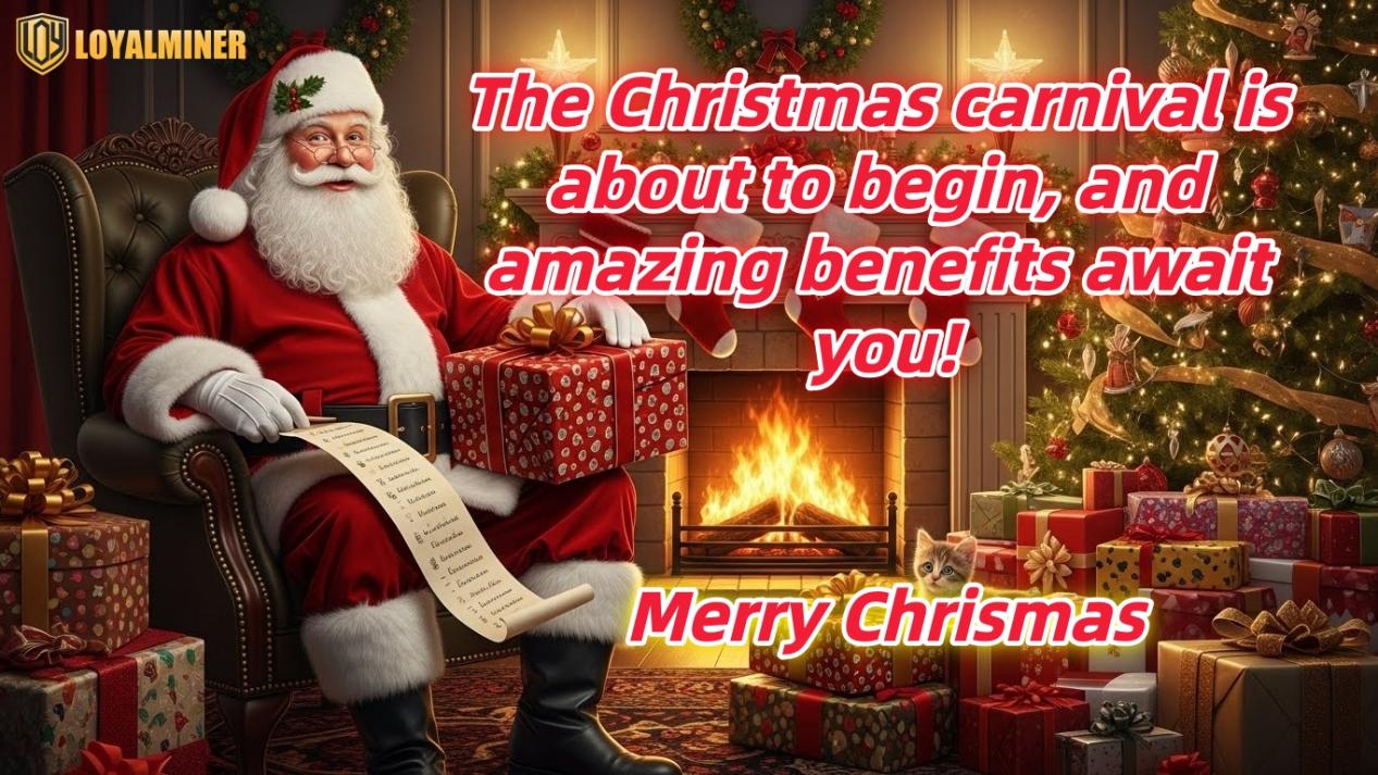 Christmas Hashpower Special: Limited-Time Boosts – First Come, First Earn!