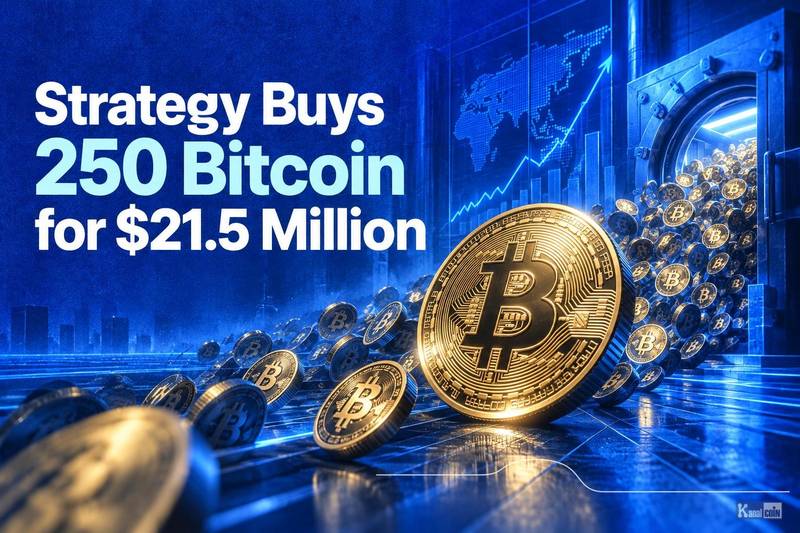 Strategy Buys 250 Bitcoin for $21.5 Million