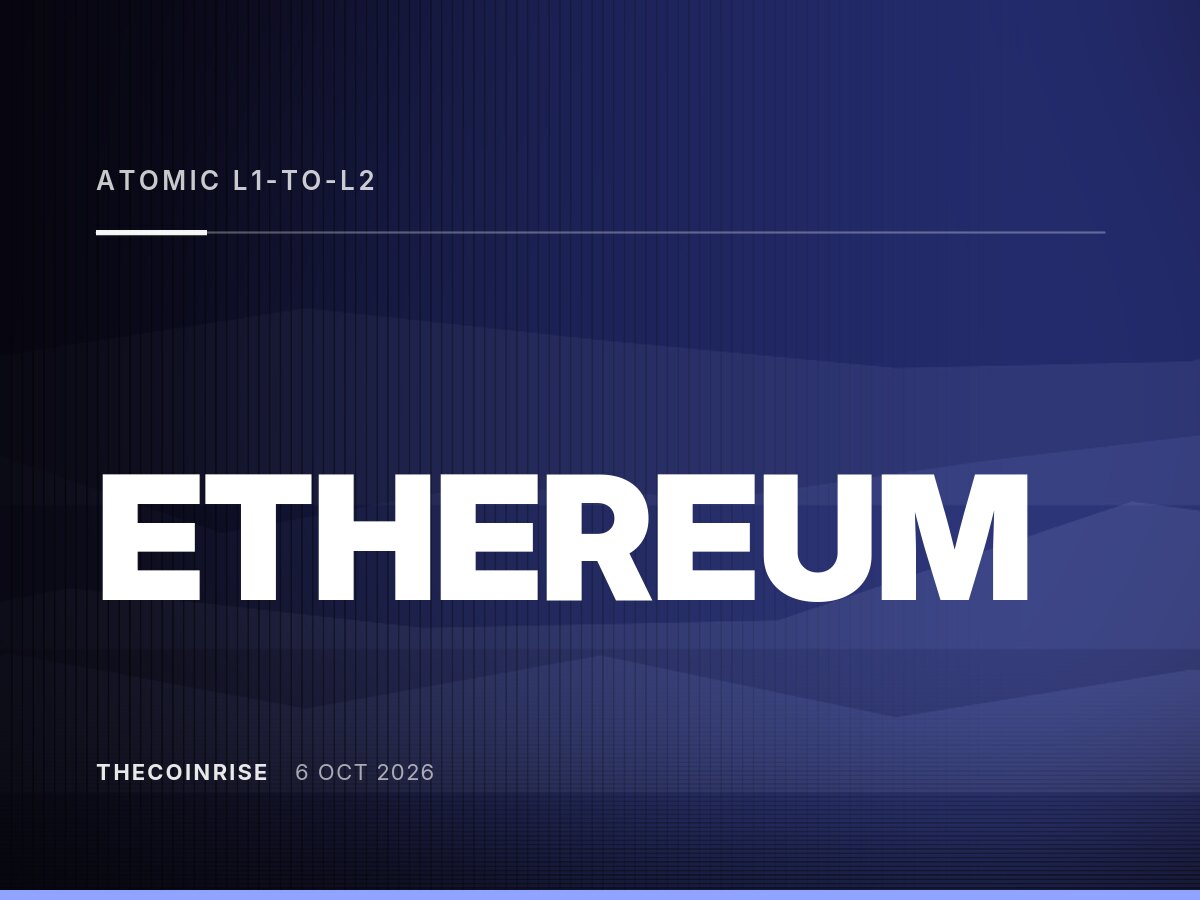 Mainnet Milestone: Atomic L1-to-L2 Transaction Achieved by EEZ on Ethereum