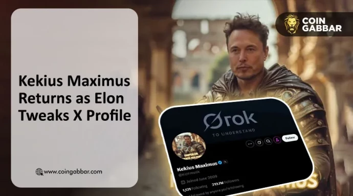 Kekius Maximus Coin Price Surge as Elon Musk Changes X Profile