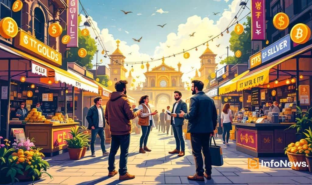 Indian Investors Surge into Gold and Silver ETFs