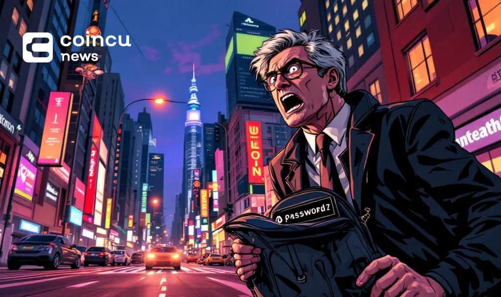 Crypto Password Found in Backpack Post-CEO Shooting