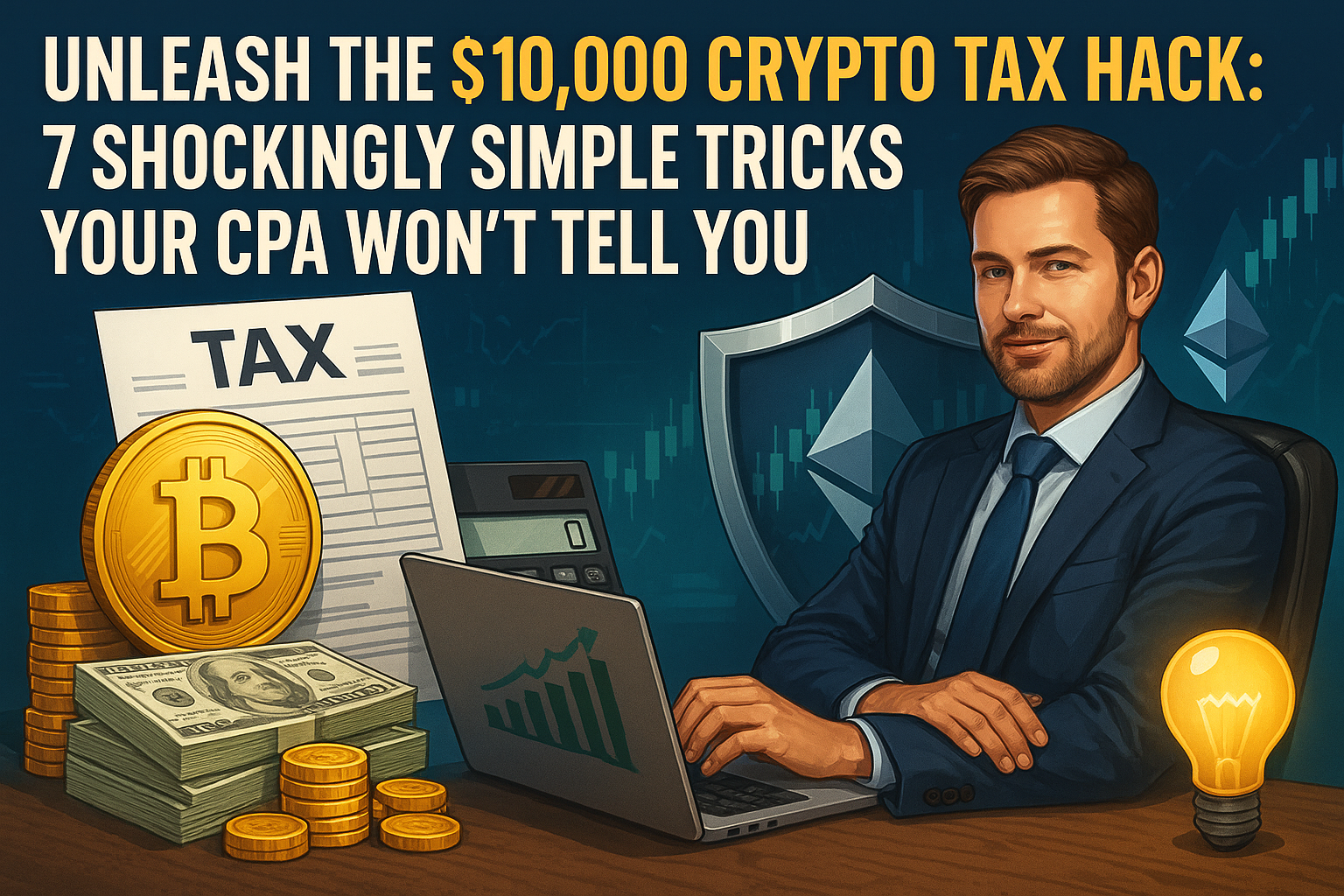 UNLEASH THE $10,000 CRYPTO TAX HACK: 7 SHOCKINGLY SIMPLE TRICKS YOUR CPA WON’T TELL YOU