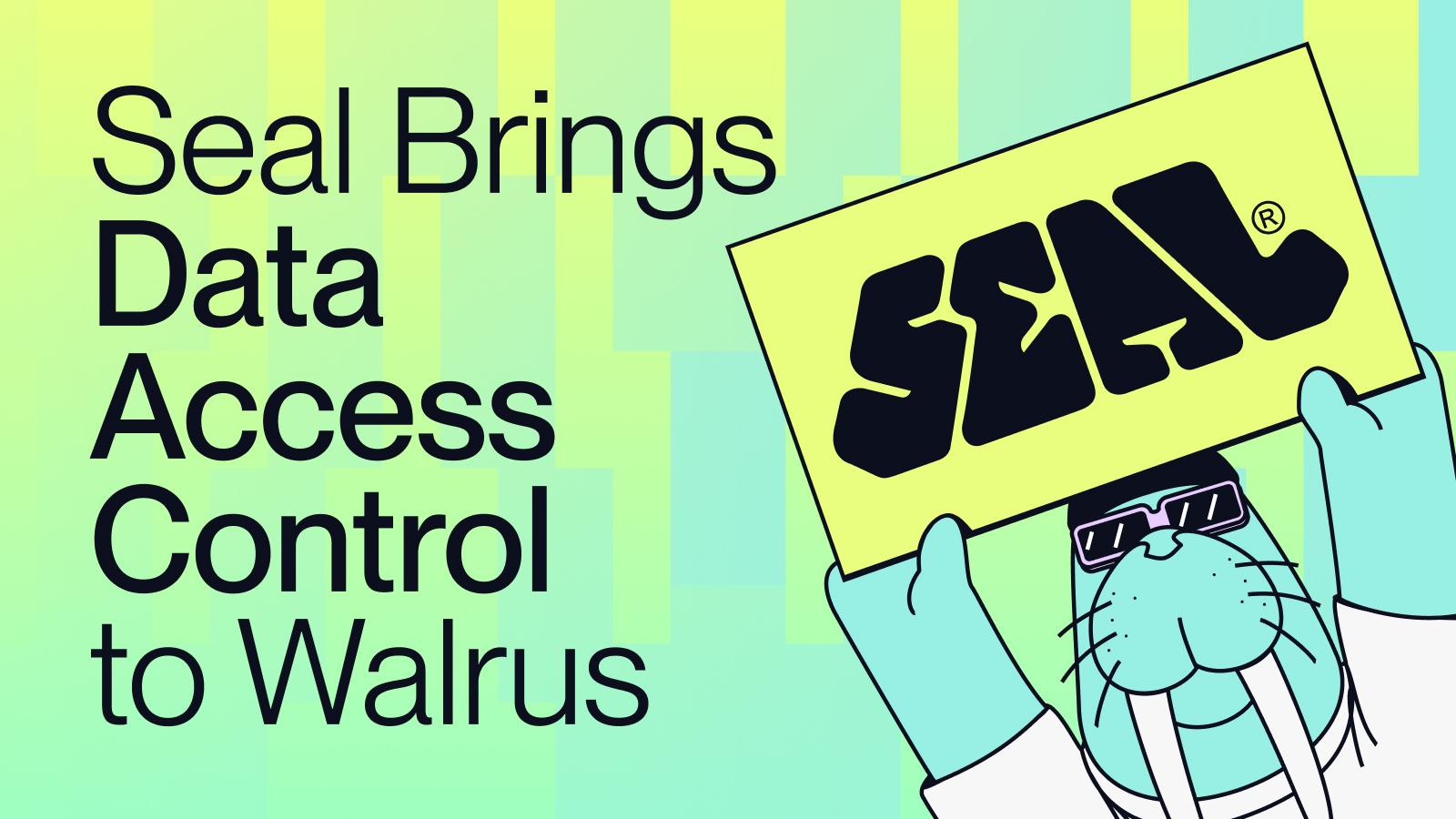 With Seal, Walrus Becomes the First Decentralized Data Platform with Access Controls (3 Sep)