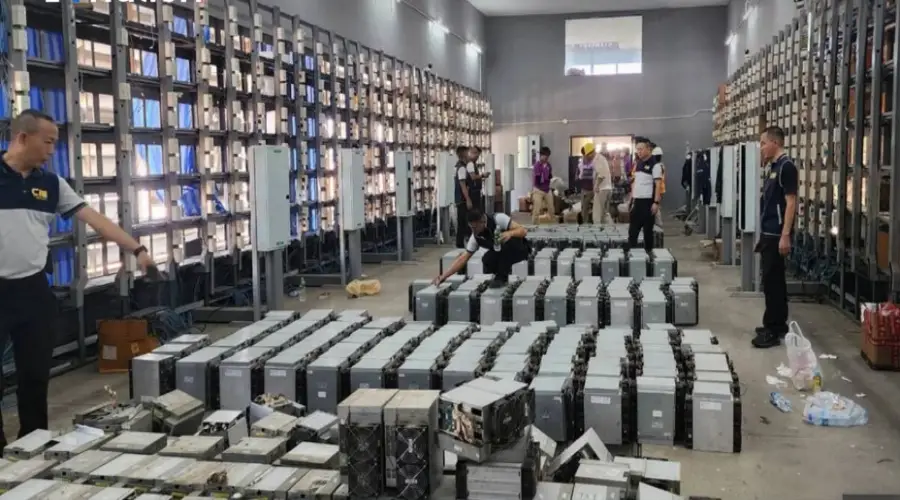 Thailand Seizes 3,642 Bitcoin Mining Devices
