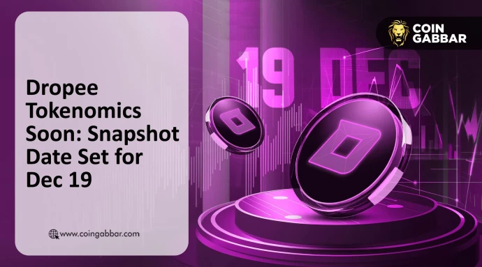 Dropee Tokenomics Coming Soon: Confirms Snapshot Date on Dec 19