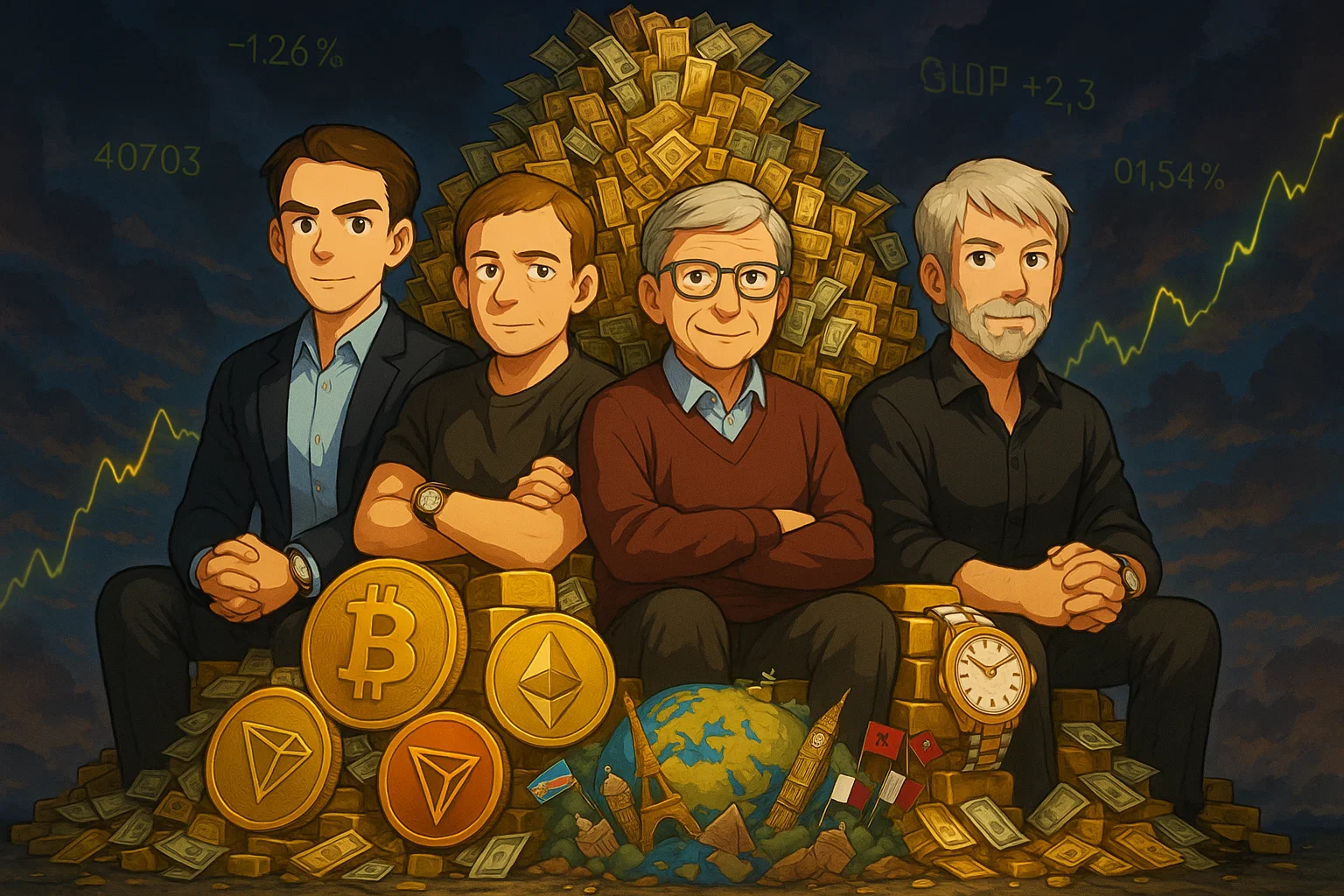 Money Talks Louder: Billionaires Who Could Buy the World