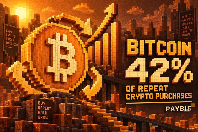 Bitcoin Takes 42% of Repeat Crypto Purchases: Paybis