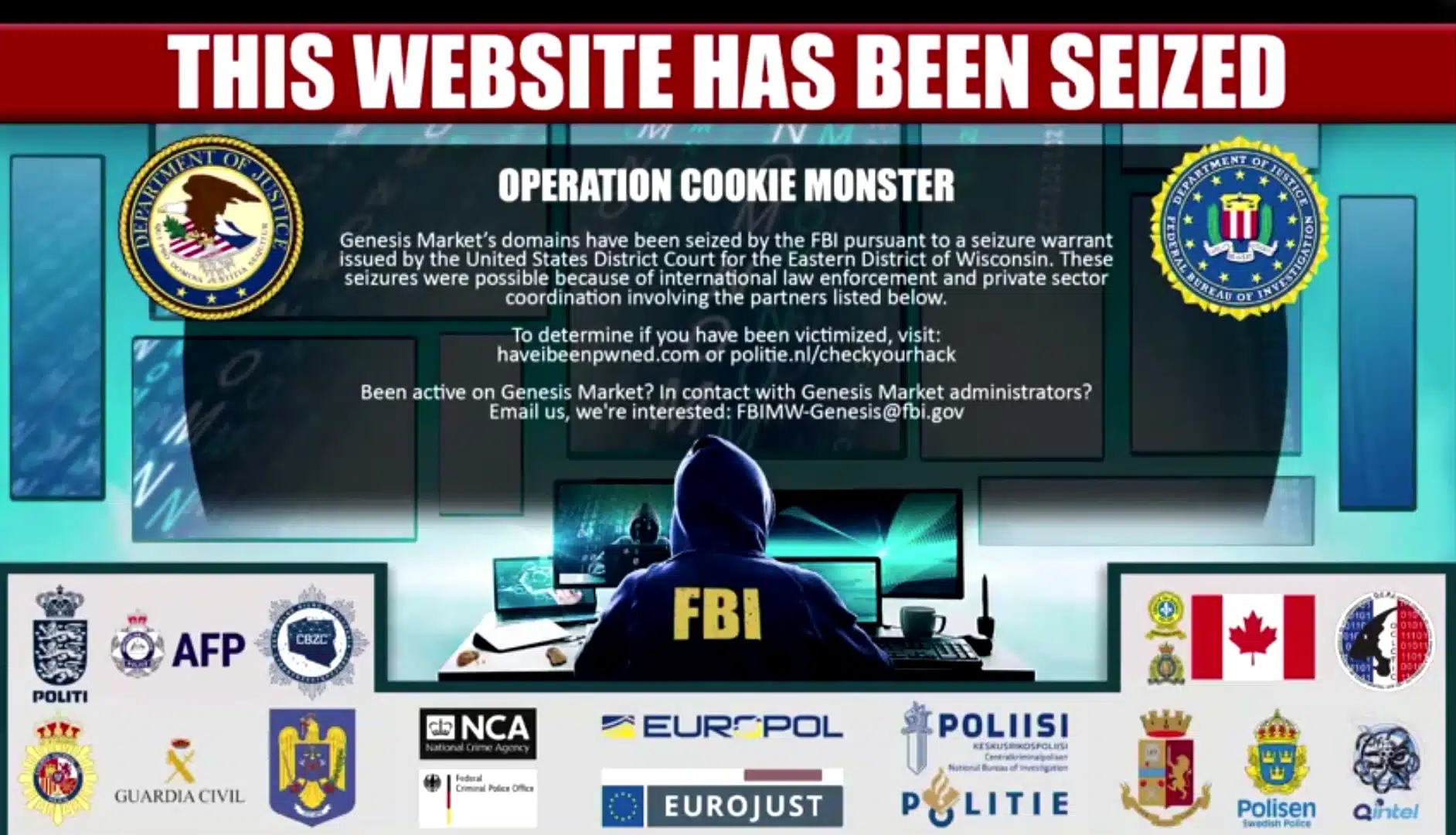 FBI and Secret Service Shut Down Dark Web Giant BidenCash in Crypto Bust