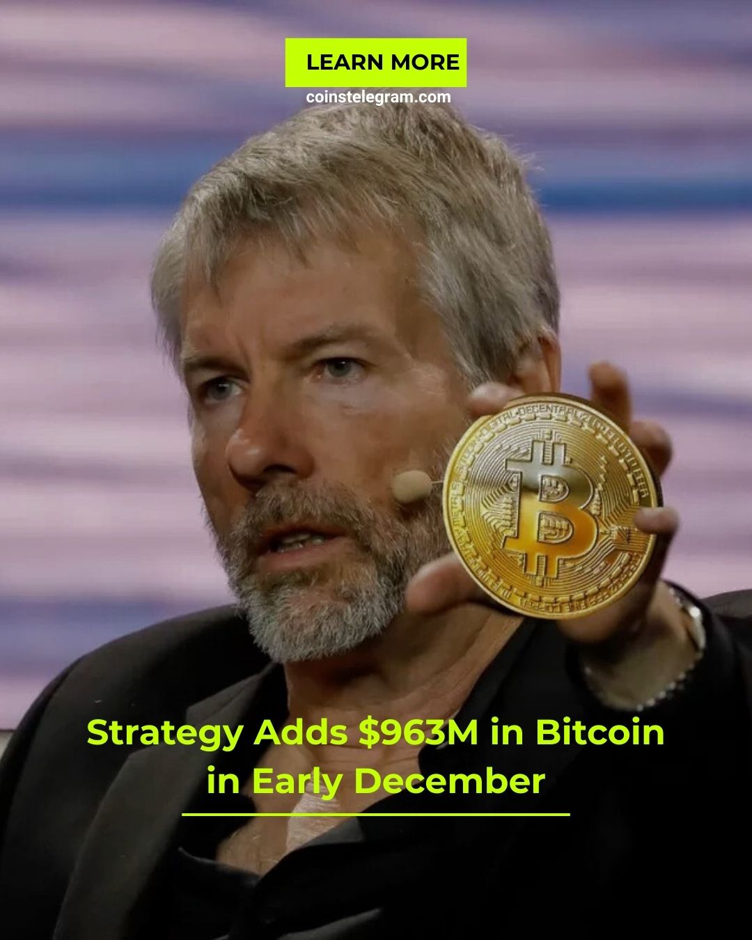 Strategy Adds $963M in Bitcoin in Early December