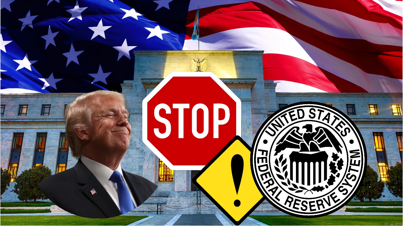 President Trump slams the Fed over skyrocketing interest rates