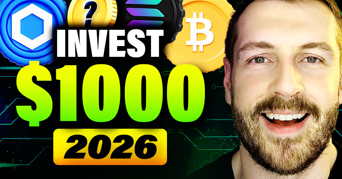 How I Would Invest $1,000 in Crypto as a Beginner (2026 Altcoins)