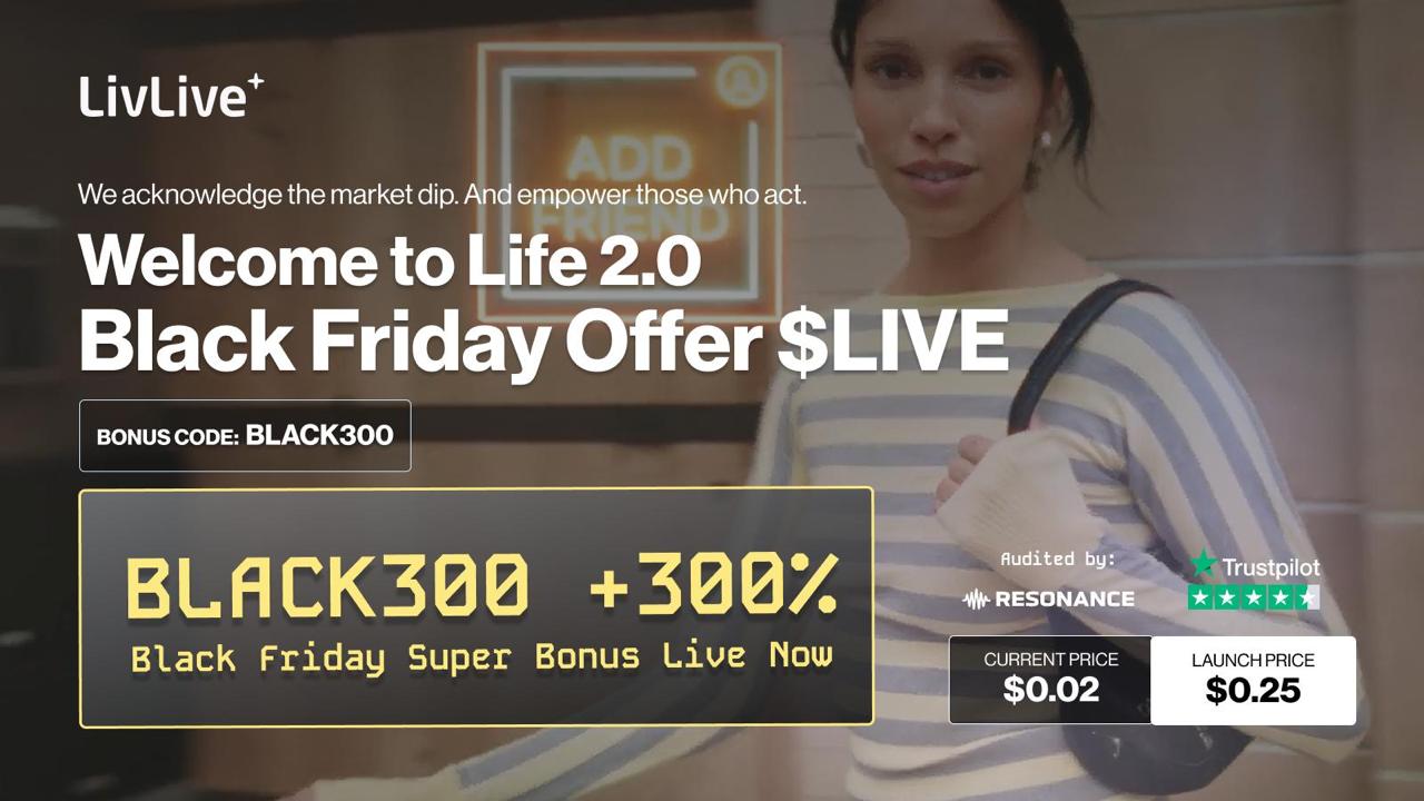 Next Crypto to Explode? LivLive 300% Bonus Makes It the Best Presale Opportunity After Missing Aster