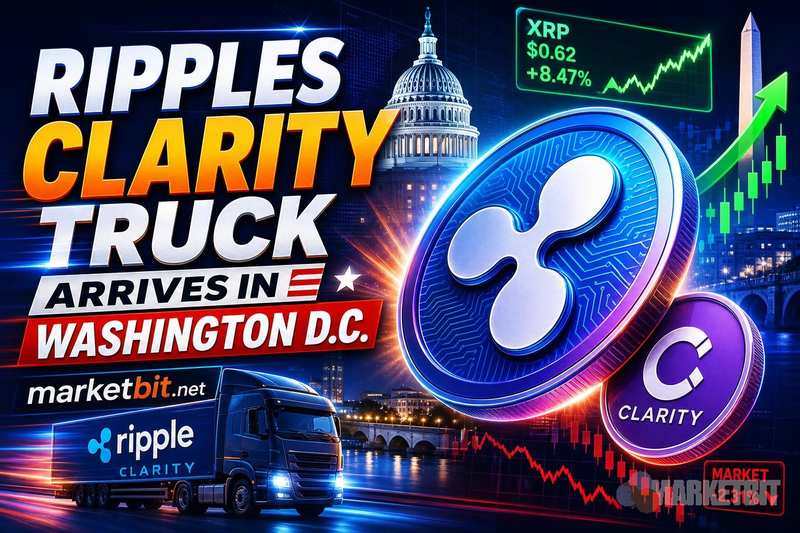 Ripple's Clarity Truck Arrives in Washington, D.C. | marketbit.net