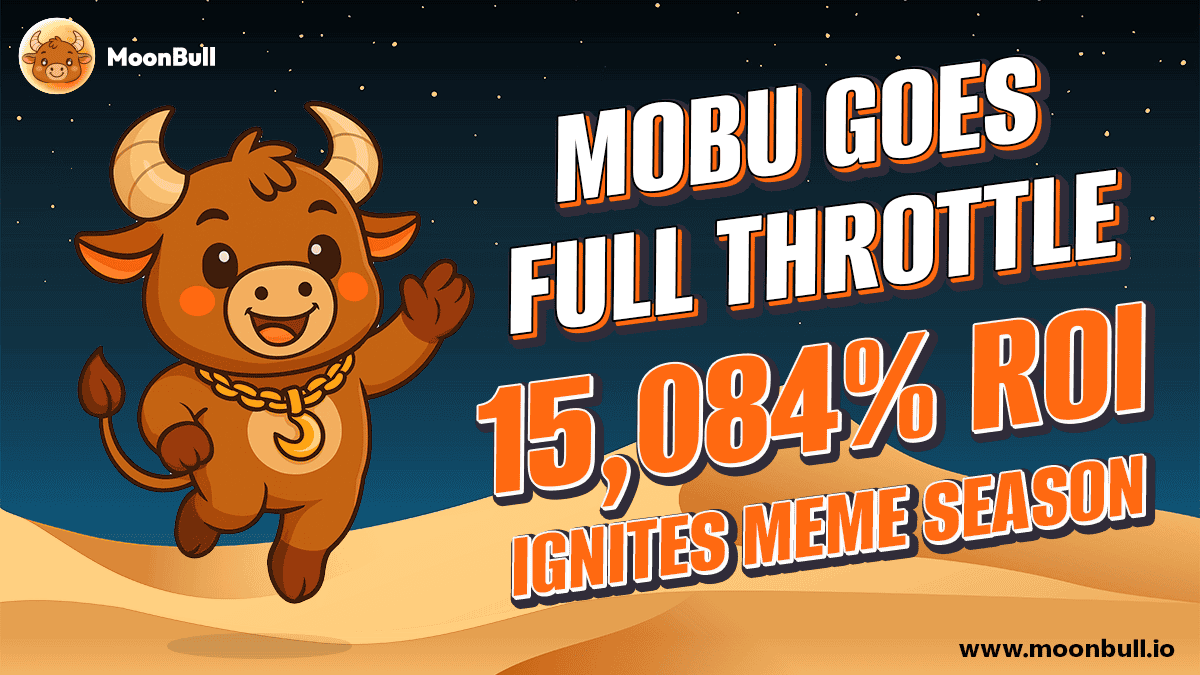Brett’s Party Is Over? MoonBull Presale Numbers Prove It's the Next Big 100x crypto Jackpot