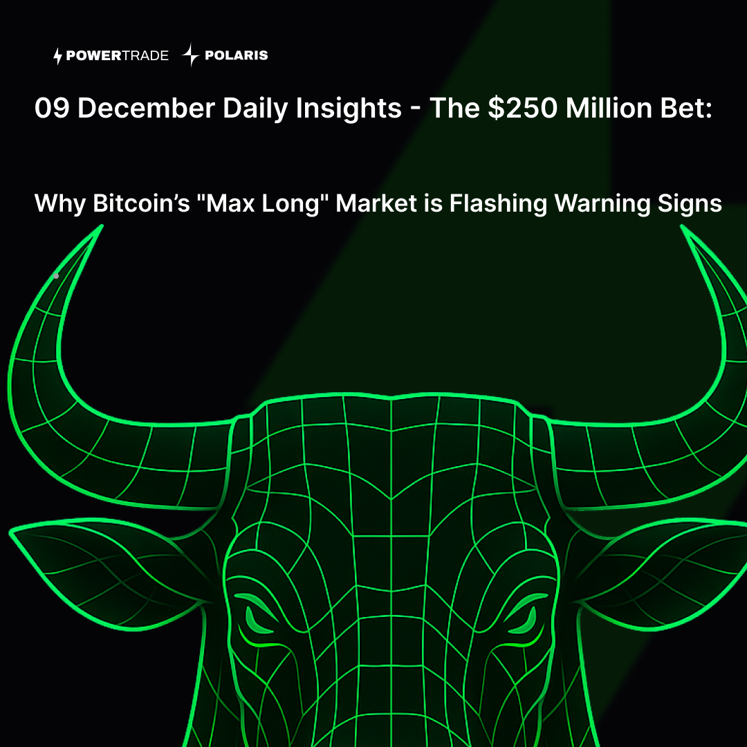 The $250 Million Bet: Why Bitcoin's "Max Long" Market is Flashing Warning Signs