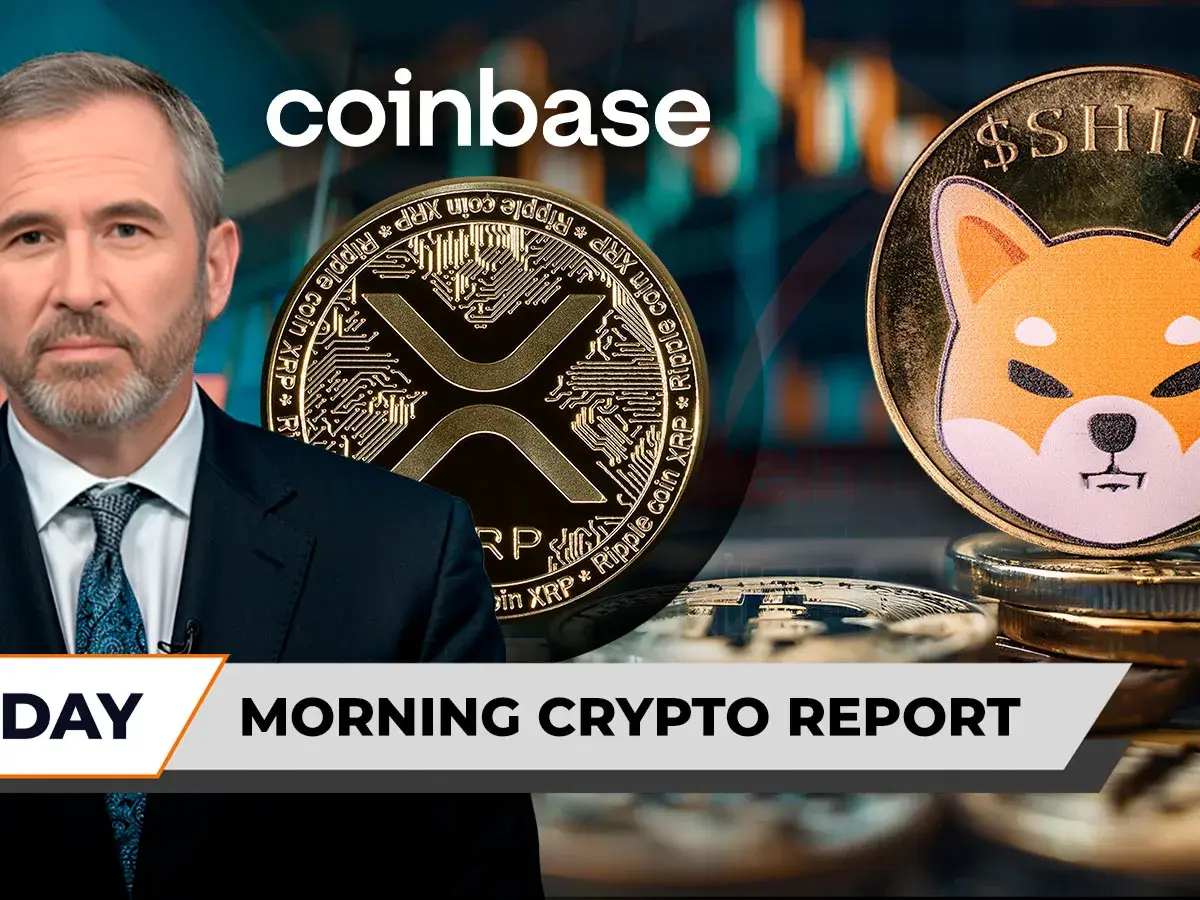Morning Crypto Report: Ripple CEO Forces XRP Reality Check for Coinbase, Shiba Inu (SHIB) Soars 5%: Fakeout Next? $444 Million in Bitcoin La...
