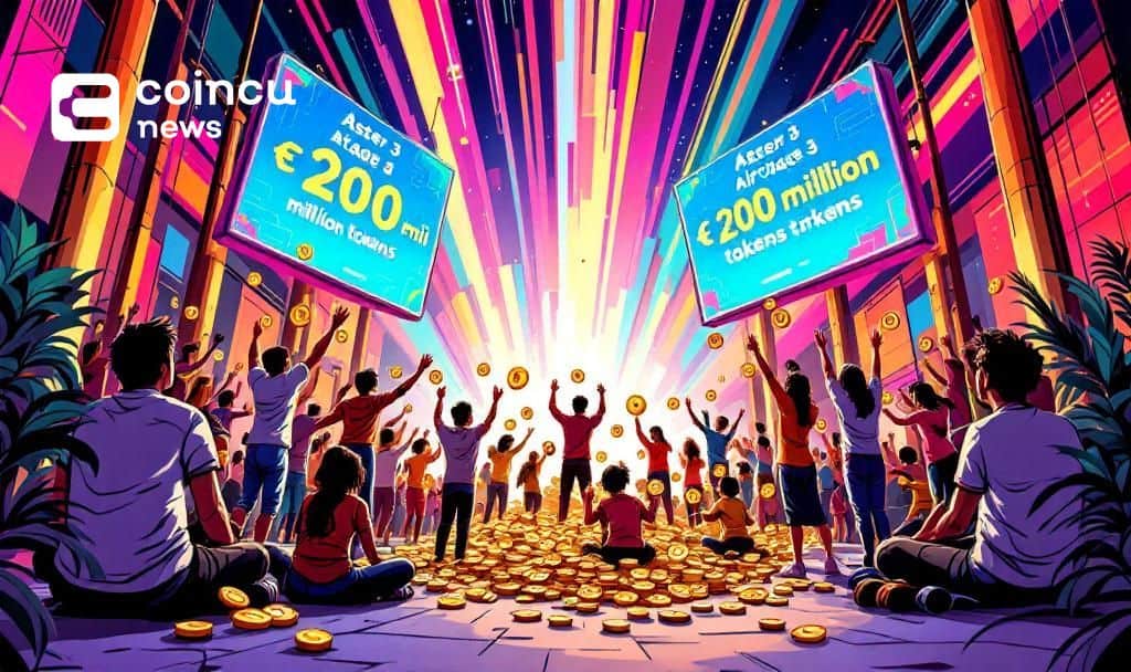 Aster Opens Stage 3 Airdrop With 200 Million Tokens