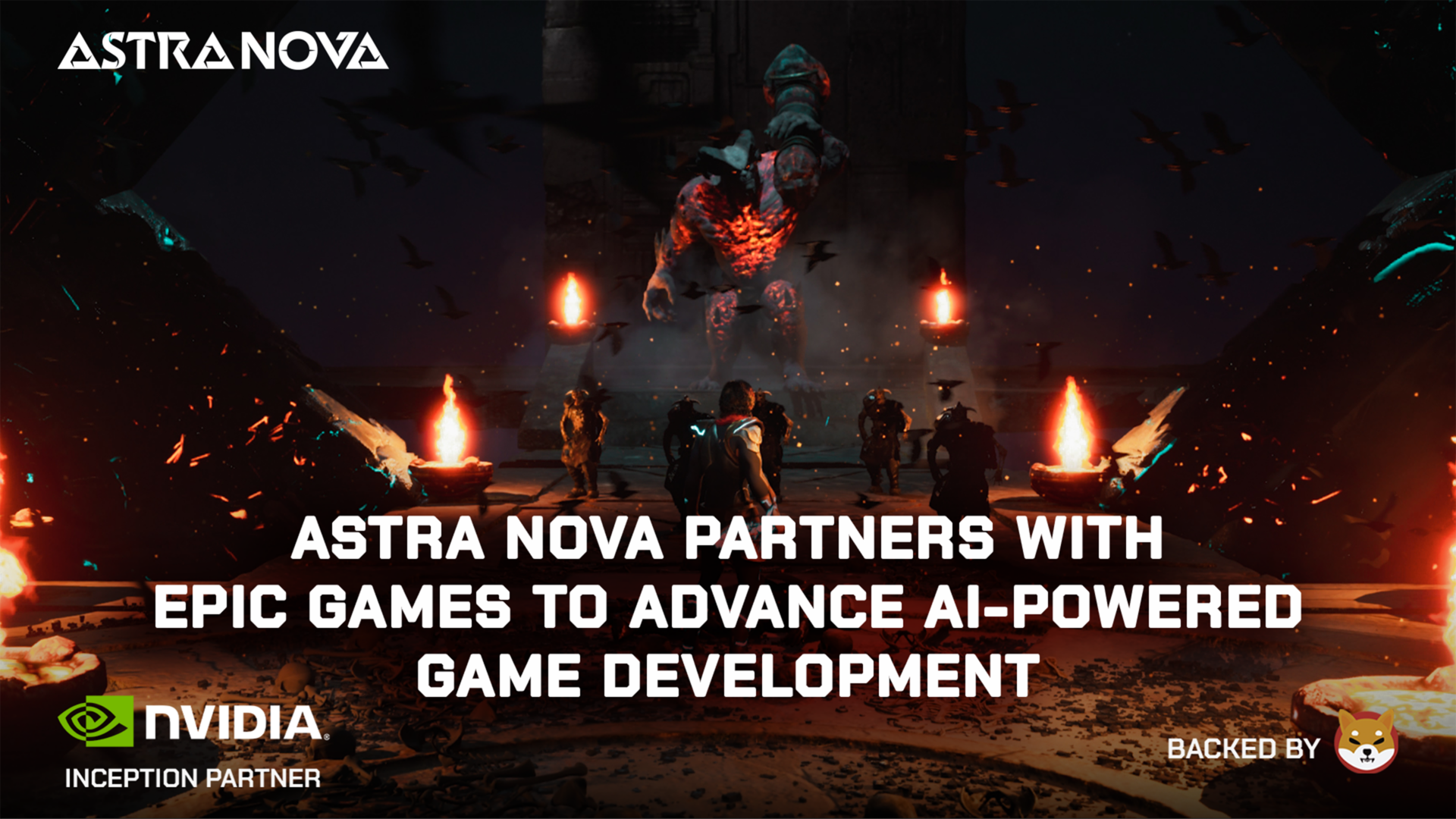 Astra Nova Partners with Epic Games to Advance AI-Powered Game Development