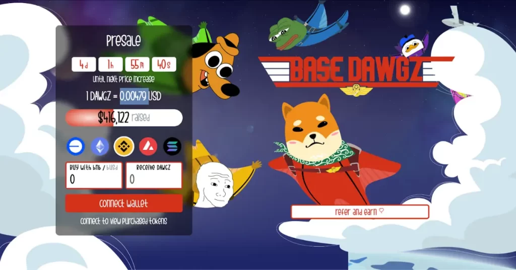 Trending Multichain Meme Coin Base Dawgz Raises $2.8M in ICO – Is This the Next Shiba Inu?