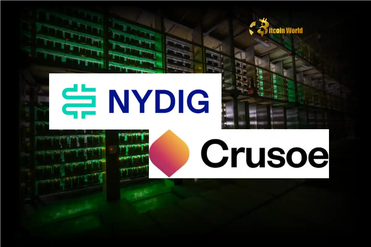 Strategic Acquisition: NYDIG Revolutionizes Bitcoin Mining with Crusoe Energy Deal