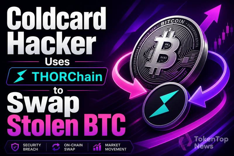 Coldcard Hacker Uses THORChain to Swap Stolen BTC